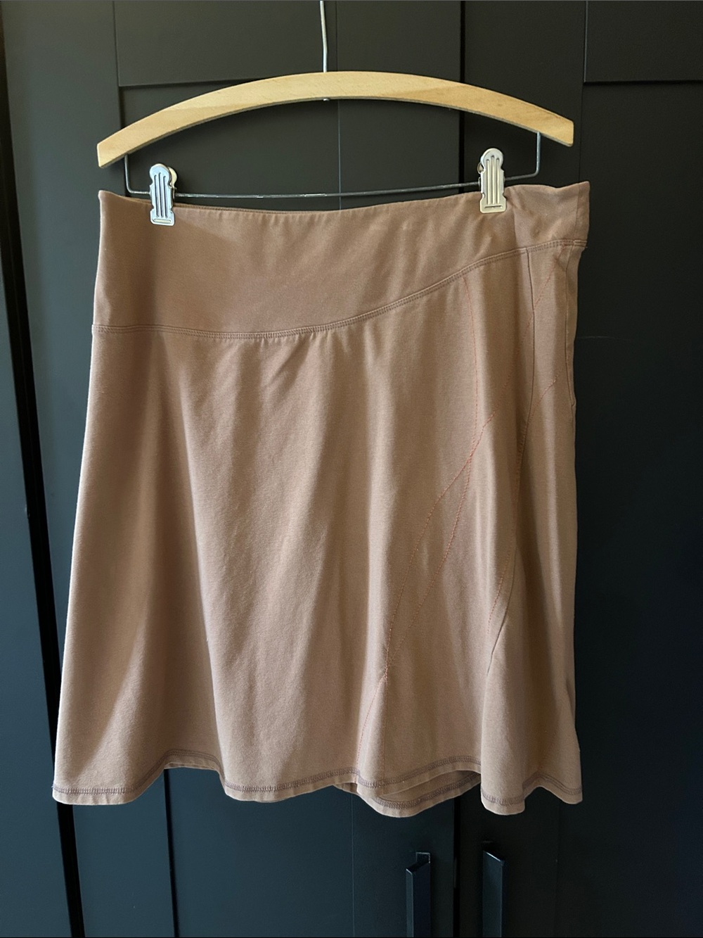 Mountain Hardwear Taupe A-Line Athletic Skirt
